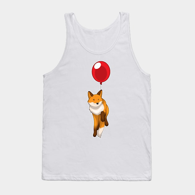 Fox Balloon Tank Top by Markus Schnabel